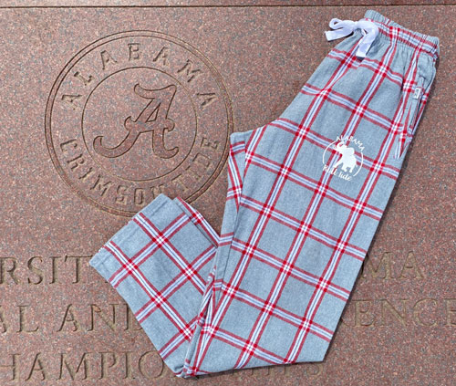 Alabama/Pachyderm/Roll Tide Flannel Pant