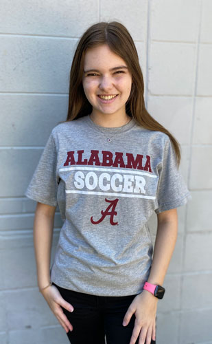 Alabama Soccer Short Sleeve T-Shirt