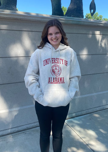 The University of Alabama Lady Seal Hoody