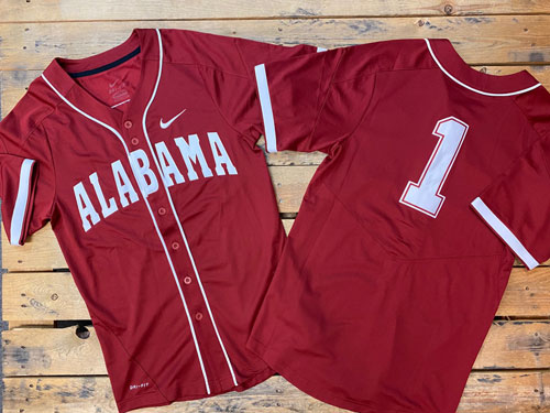 alabama baseball jersey