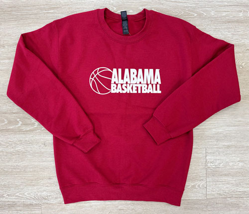 Alabama Basketball Crewneck Sweatshirt