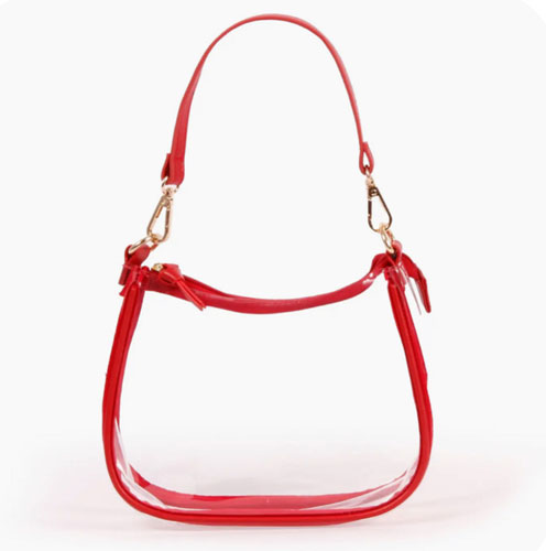 Clara Clear Stadium Purse