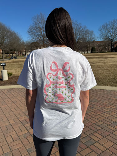The University of Alabama/Pachyderm Flower Fancy Short Sleeve T-Shirt