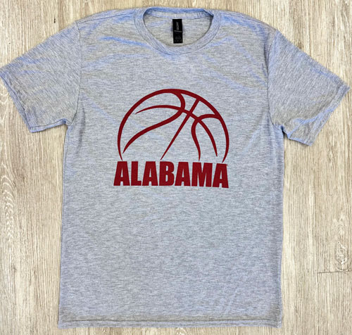 Alabama Basketball Short Sleeve Performance T-Shirt