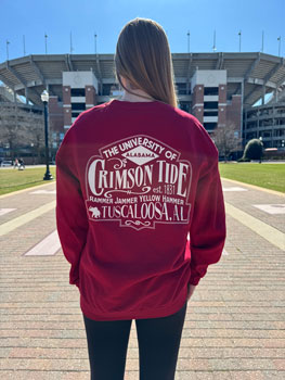 Alabama Crimson Tide Compadres Crewneck Sweatshirt