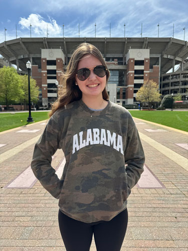 Alabama Camo Cloud Fleece Crewneck 