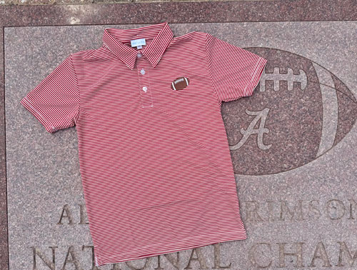 Youth & Toddler Football Stripe Polo