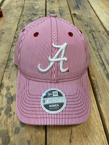 Women's New Era Script A Pinstripe Adjustable Cap