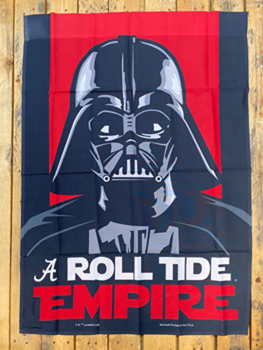 Alabama/Darth Vader Vertical Flag