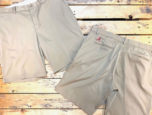 Script A Nike Golf Khaki Shorts