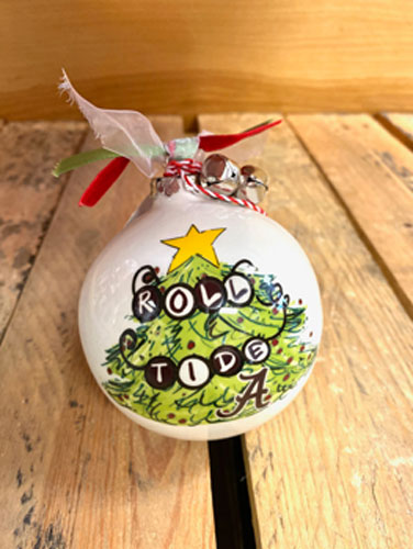 Christmas Tree Ceramic Ornament
