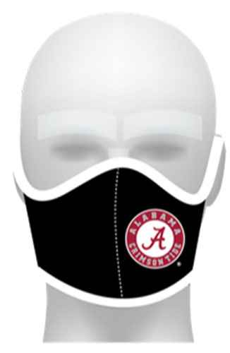 Black Athletic Seal Face Mask