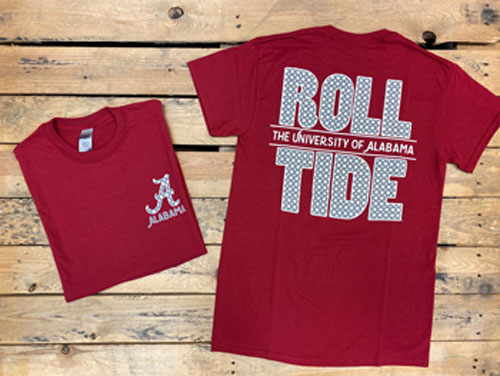 Roll Tide Polka Dot Short Sleeve T-Shirt