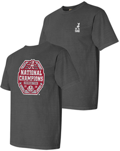 National Champs Comfort Colors Champs Logo Tee