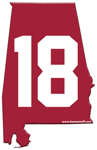 Vinyl Die-Cut State/18 Magnet