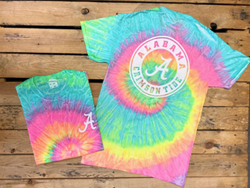 Athletic Seal Tie-Dye Short Sleeve T-Shirt