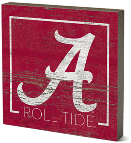 Boutique Script A/Roll Tide Table Top Square