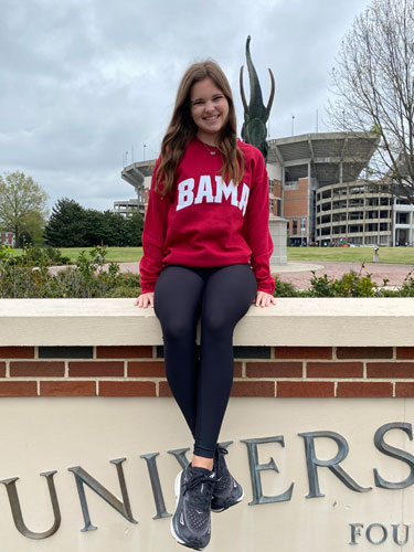 Bama Screenprint Fleece Crew