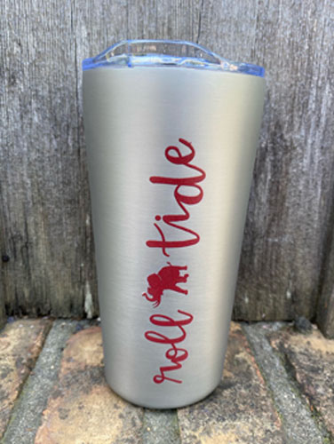 Roll Tide/Pachyderm Soft Touch Tumbler