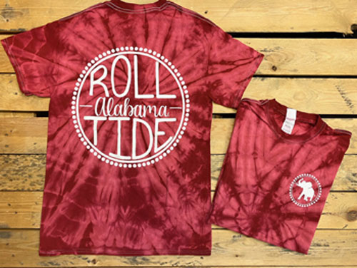 Roll Tide Sunshine Spider Dye Short Sleeve T-Shirt