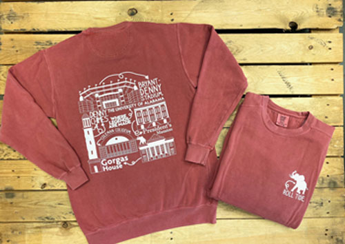 Alabama Book Crew Sweatshirt