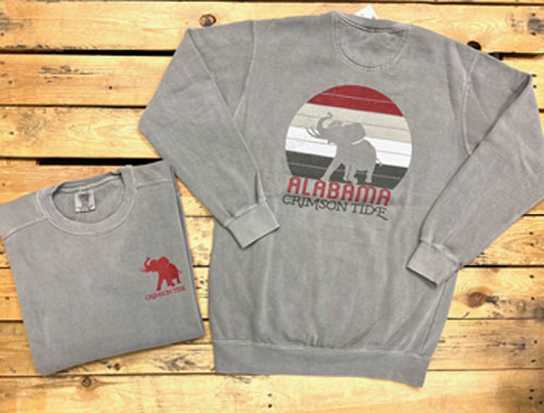 Pachyderm Sunset Crew Sweatshirt