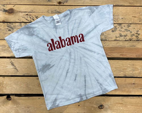 Youth Alabama Spider Dye Short Sleeve T-Shirt