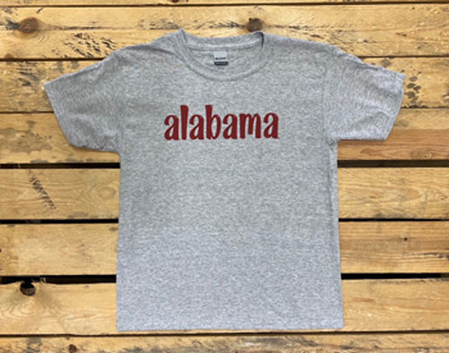 Youth Alabama Short Sleeve T-Shirt