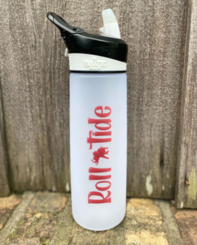 Roll Tide Frosted Sports Bottle