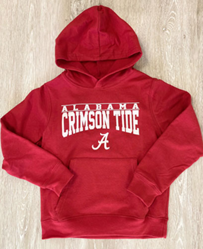 Youth Alabama/Crimson Tide Everlast Hooded Sweatshirt