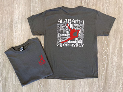 Youth Alabama Gymnastics Short Sleeve T-Shirt
