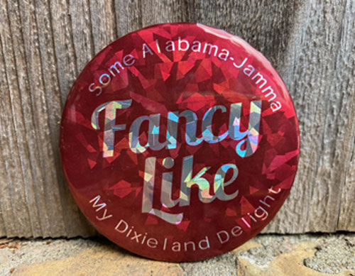 Fancy Like Glitter Dazzle Button