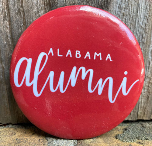 Alabama Alumni Gameday Button 