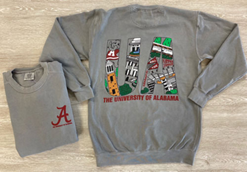 UA Picture Tee Crew Sweatshirt