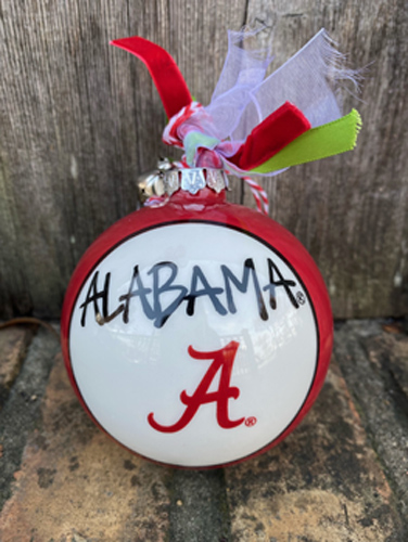 Alabama Stadium Ceramic Christmas Ornament