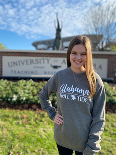 Alabama/Pachyderm Bar Crew Neck Sweatshirt