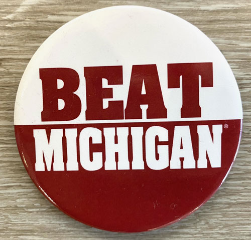 Beat Michigan Gameday Button
