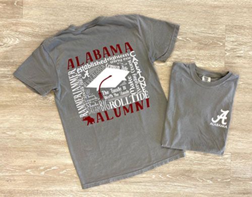 Alabama Alumni Verbiage Short Sleeve Tee