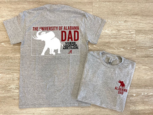 The University of Alabama Pachyderm Dad Short Sleeve Tee