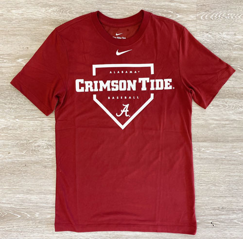 Nike Alabama Crimson Tide Baseball Short Sleeve T-Shirt