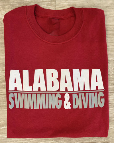 Alabama Swimming and Diving Short Sleeve Tee