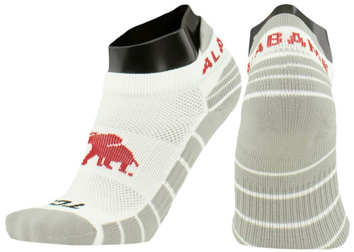 Alabama/Pachyderm Low Cut Tab Sock