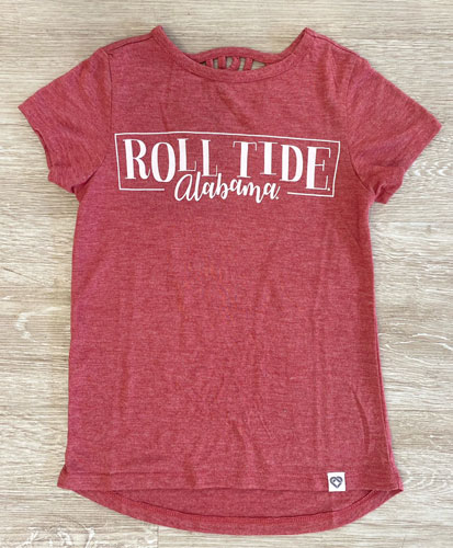 Youth Roll Tide Short Sleeve Top