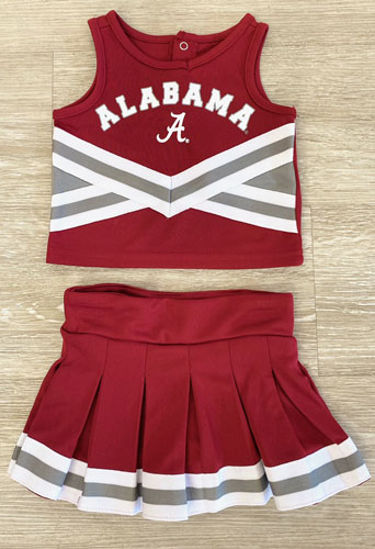 Toddler Alabama/ Script A Cheer Dress
