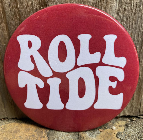 Retro Roll Tide Gameday Button