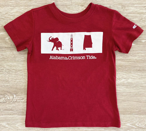 Toddler Alabama Crimson Tide Icon Short Sleeve T-Shirt