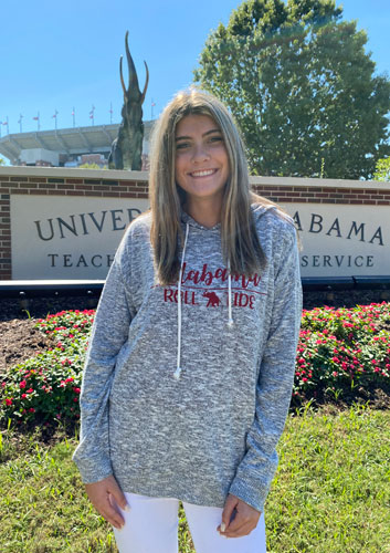 Alabama/Roll Tide Cozy Fleece Tunic Hoody