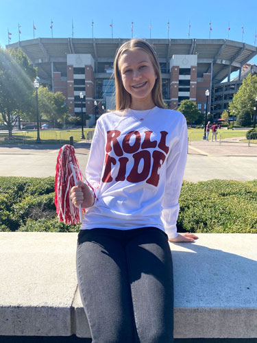 Retro Roll Tide Long Sleeve T-Shirt