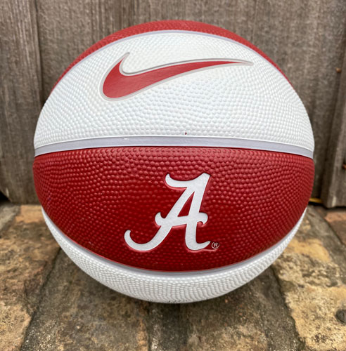 Nike Alabama mini Rubber Basketball