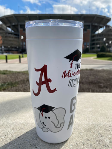 Graduation/Alabama Alumni 20oz Stainless Tumbler